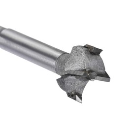 Boxonly 3Pcs Woodworking Hole Opener Drill Bit 16mm+17mm+18mm Forstner Drill Bits Tungsten Carbide Wood Hole Saw Hinge Drilling Boring Bit Cutter