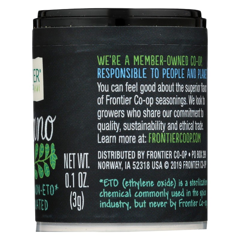 Frontier, Oregano, 0.1 Ounce