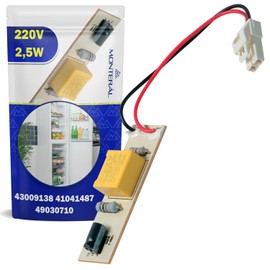 Electronic Fridge Module 220V 2.5W with Original Code 41041487 43009138 49030710 for Candy - Warranty 10 Years - MONTERAL