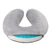 ZOLLNER Rest Set 3-Piece Neck Pillow, Sleeping Mask and Ear