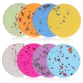 Healeved 8 Pack Shower Steamers Self Relaxation Tablets Essential Oils Natural Aroma Bath Supplies for