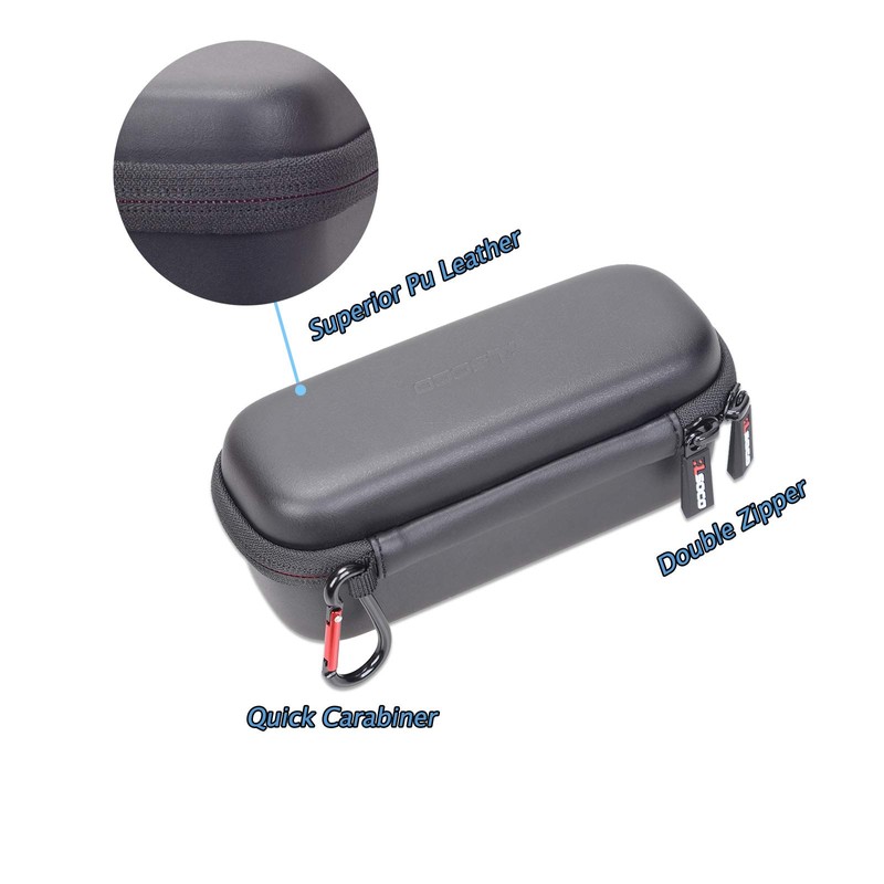 RLSOCO Sunglasses Case Leather Case for Sunglasses Glasses Medium Size,