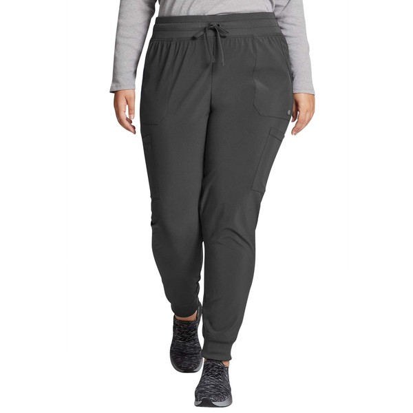 EDS Essentials Jogger Scrubs for Women, Drawstring Scrub Pants Plus