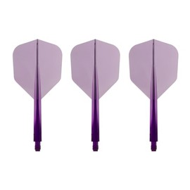 Condor Axe Neon Dart Flights Small Purple (Long)