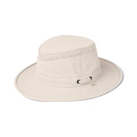 Tilley Unisex Adult Ltm5 Airflo Medium Brim Recycled Sun Hat, Light Stone, 7.5 US