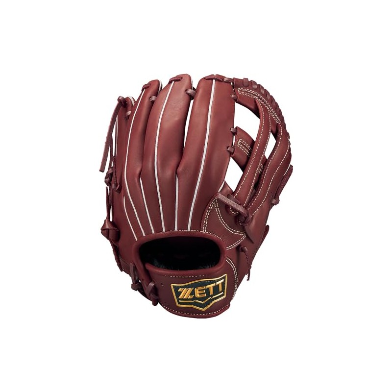 Zett Soft Baseball Glove, Soft Steer, All-Round Use, For Right-Handed