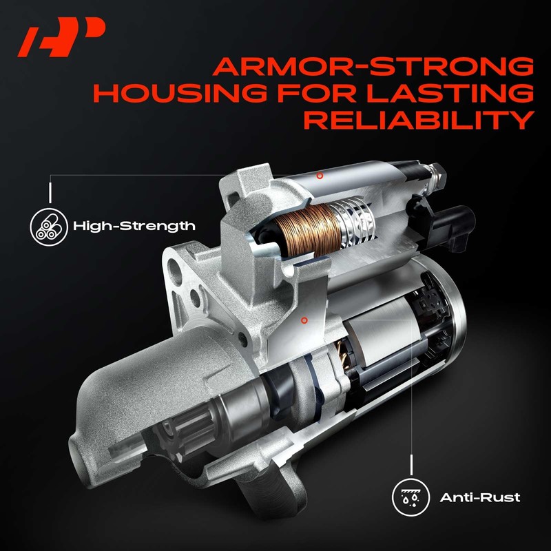 A-Premium Starter Motor Compatible with Toyota Tundra 2000-2009, 4Runner 2003-2009,