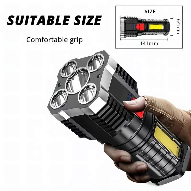 Valuebuybattery Super Bright LED Torch Flashlight Tactical Camping Outdoor Lamp