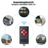 40.685 MHz Radio Remote Control Garage Door, Pack of 2