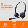 IPD IPH-255 Phone Headset with Noise cancelling Microphone for Office