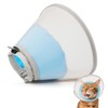 Cat Cone Collar Soft: Comfortable Waterproof Mesh Recovery Cone After