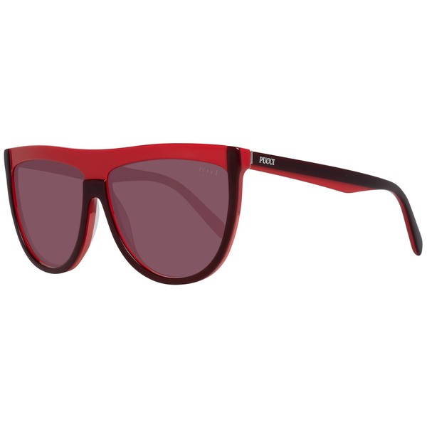 Emilio Pucci Unisex Adult EP0087 71F 60 Sunglasses, Red (Bordeaux),