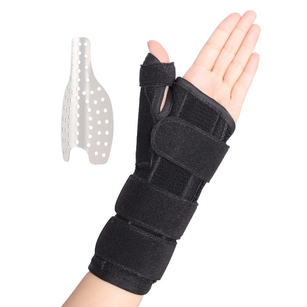 joingood Wrist Support with Thumb Splint for De Quervains Tenosynovitis, Carpal Tunnel Pain, Sprains, Arthritis Tendonitis Bandage for Men and Women