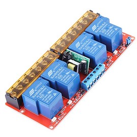 AC100V-250V 30A 4 Channel Relay Module High Power DC5V High Low Level Trigger Switch Module