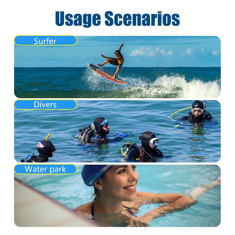 WEWOGA Osmo Pocket 3 40M/131FT Underwater Diving Case Protective Shell