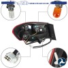 labworkauto For 2016-2020 Chevy Malibu Outer Tail Lights Rear Brake