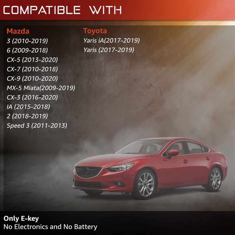 StandardAutoPart Proximity - Llavero inteligente compatible con Mazda 3 6