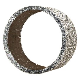 Motorcycle Exhaust pipe muffler Gasket Compatible with GSX-R1000/1100 LS650 Boulevard S40/S83 VS1400 VN750/1500/1600 ZG1200 KLX650 KLR650 KL650B Tengai EL250 Eliminator Concours ZG1000(43*49*25.5)