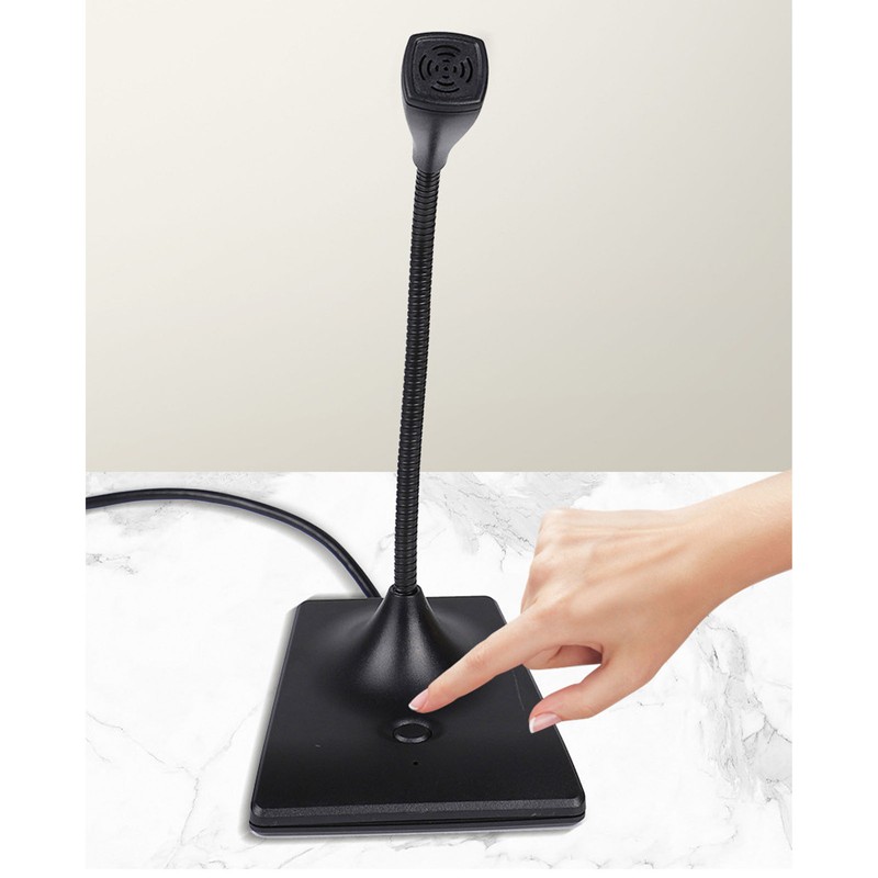 USB Computer Microphone PC Microphone Desktop Omnidirectional Condenser PC Laptop