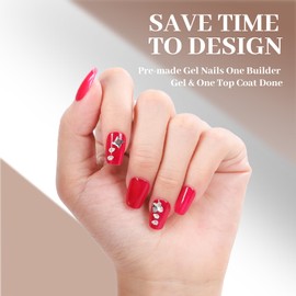 3 Packs Bling Coffin Press on Nails Y2K Short Square Fake Nails with Vivid Color Fashion Glossy Gel Acrylic Reusable UV Finish Full Cover Stick on Nails for Women Girls Pink S/M/L 30 PCS