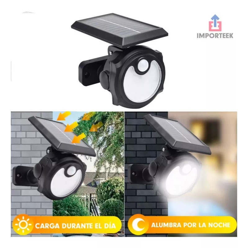Importeek 3pz Lampara Luminario Solar Luces Led Jardin Estaca Exterior