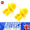 2 PCS Bonnet Hood Stay Rod Holder Clip For Ford