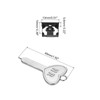QUARKZMAN Pack of 15 Port Blocker Locking USB Port/Dust Metal