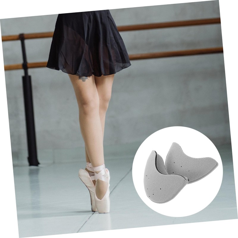 Baluue 1pair Breathable Toe Pads for Dance Soft and Elastic