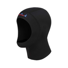 MORGEN SKY 1131 Diving Hood Surfing Head Cap 0.1 inch (3 mm) / 0.2 inch (5 mm) Neoprene Hood Wetsuit Bare Diving Surfing Fishing Swim Cap Thermal Thermal Snorkeling Cap Surf Hood 1131 (3mm Hood, M)