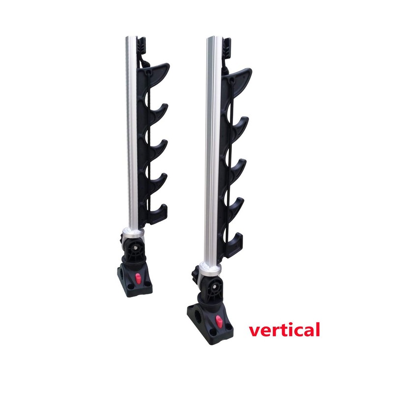 Brocraft Crappie Rod Holder/Transport Rack/Boat Rod Storage System