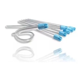 Ambiderm Eyectores De Saliva Ambiderm Con 200( 2 Bolsas )