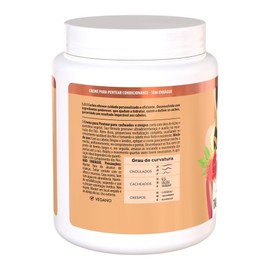 Salon Line - Linha SOS Cachos (Oleo de Ricino e Queratina) - Creme para Pentear 1 Kg - (SOS Curls (Castor Oil and Keratin) - Combing Cream Net 35.27 Oz)