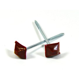 Roofing Nails for Bitumen Corrugated Sheet Corrugated Sheets Plastic Head Square Red Pieces: 200