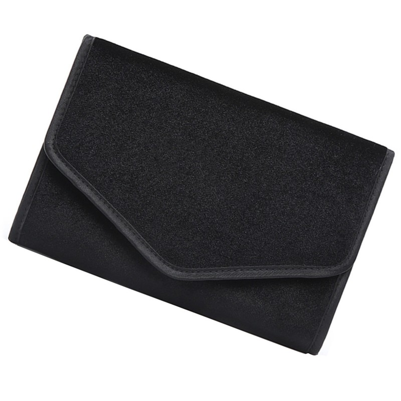Travel Jewelry Case Foldable Portable Stain Proof Waterproof Gold Pattern