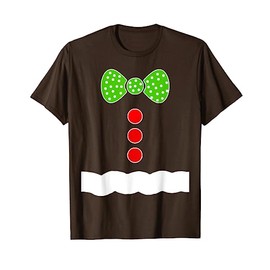 Gingerbread Man Costume T Shirt - Christmas Shirts