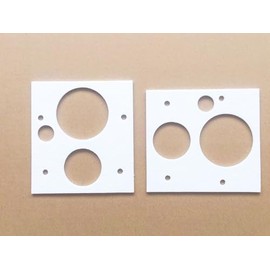 Dgdhf Replacement Pellet Stove Burn Pot Flange Gasket PU-BPG, 2405J Fits Englander, Summers Heat, Timber Ridge(2 Pack)