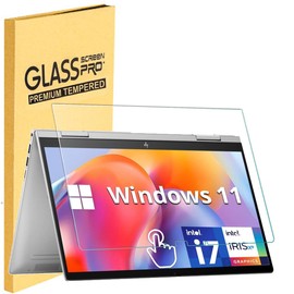 MUBUY-GOL Tempered Glass Screen Protector for HP Envy X360 2-in-1 14” Laptop (14z-fa/14t-fc), 9H Hardness Scratch Resistant Anti-Shatter Film, Compatible with HP Envy X360 Convertible