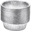 Diplastible (100 Count) 10-Inch Round Disposable Aluminum Pans Dutch Oven