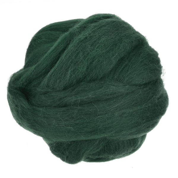 sourcing map Needle Felting Wool, 3.5 Oz Nature Fibre Wool