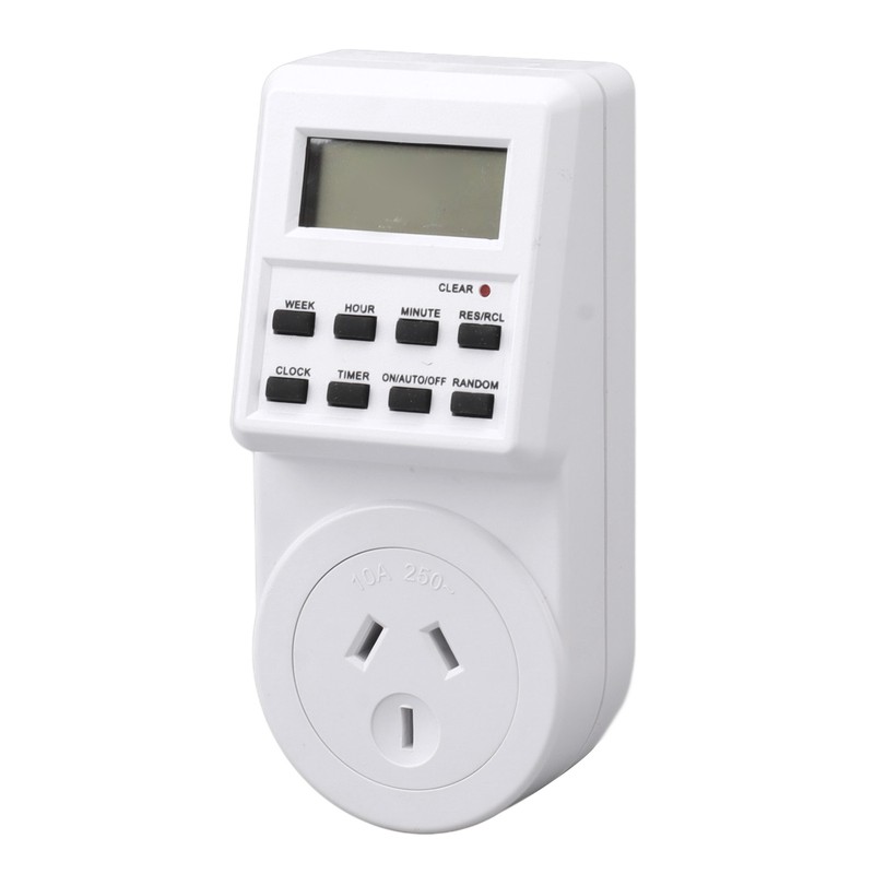 Indoor Mini Outlet Timer Digital Countdown Timer Outlet Indoor Timed