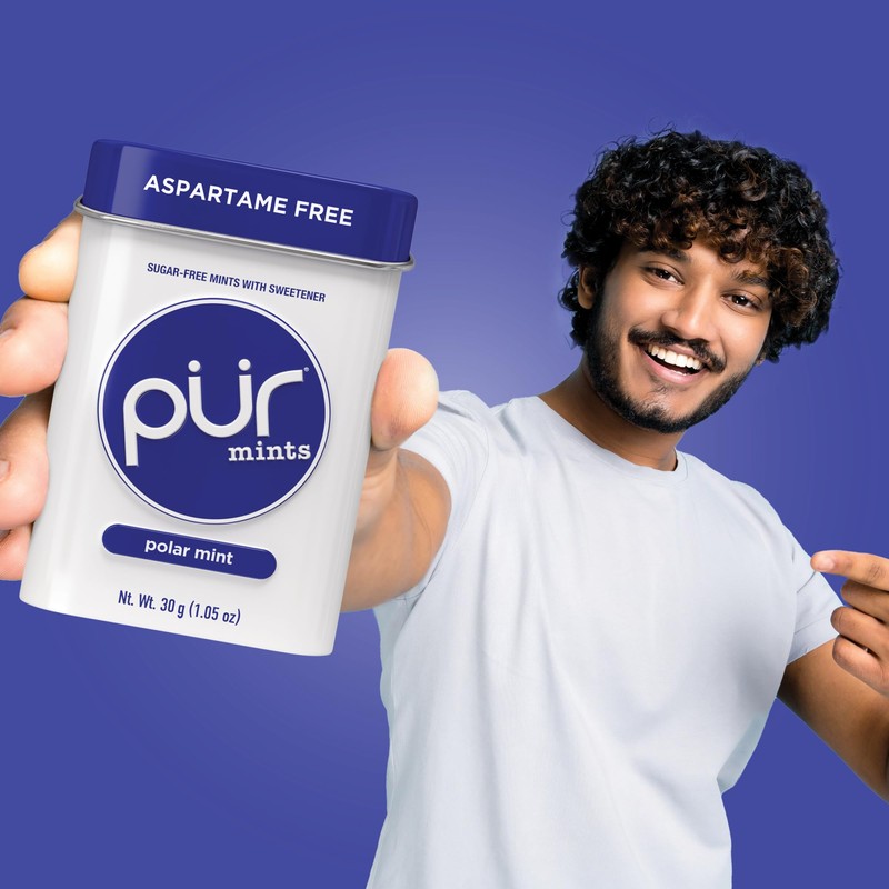 PUR Mints | Aspartame-Free | Made with Xylitol | Sugar-Free,