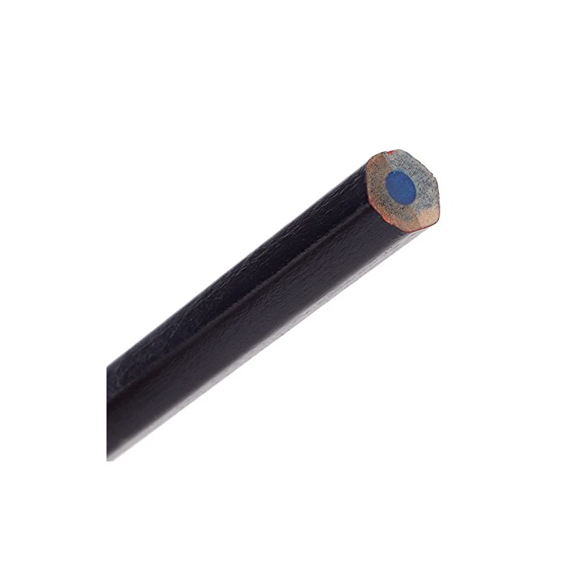 Double-headed red/blue round wire carpenter's pencils, woodworking construction pencils for