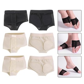 Xumann 3 Pair Foot Thongs for Dance Girls, Breathable Toe Thong for Dancing