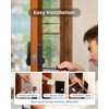 DESLOC C110 Keyless Entry Door Lock with Display (Smart Screen),