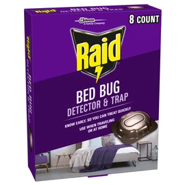 Raid Bed Bug Detector & Trap 8 Count (Pack of 1)
