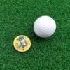 HOKUSHIN TRADING MK0490 Golf Ball Marker Crayon Acrylic Marker Action
