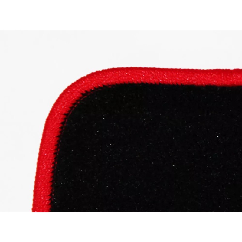 AFM NEW! 1968-1972 CHEVELLE Floor Mats Black Carpet Embroidered Red