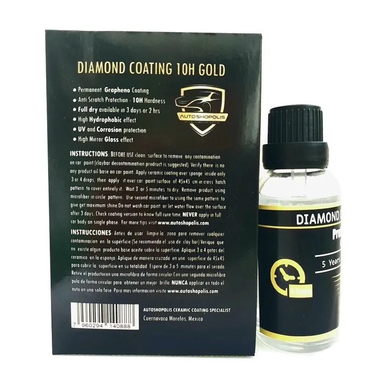 Recubrimiento Ceramico 10h Diamond Premium Mr Fix 9h