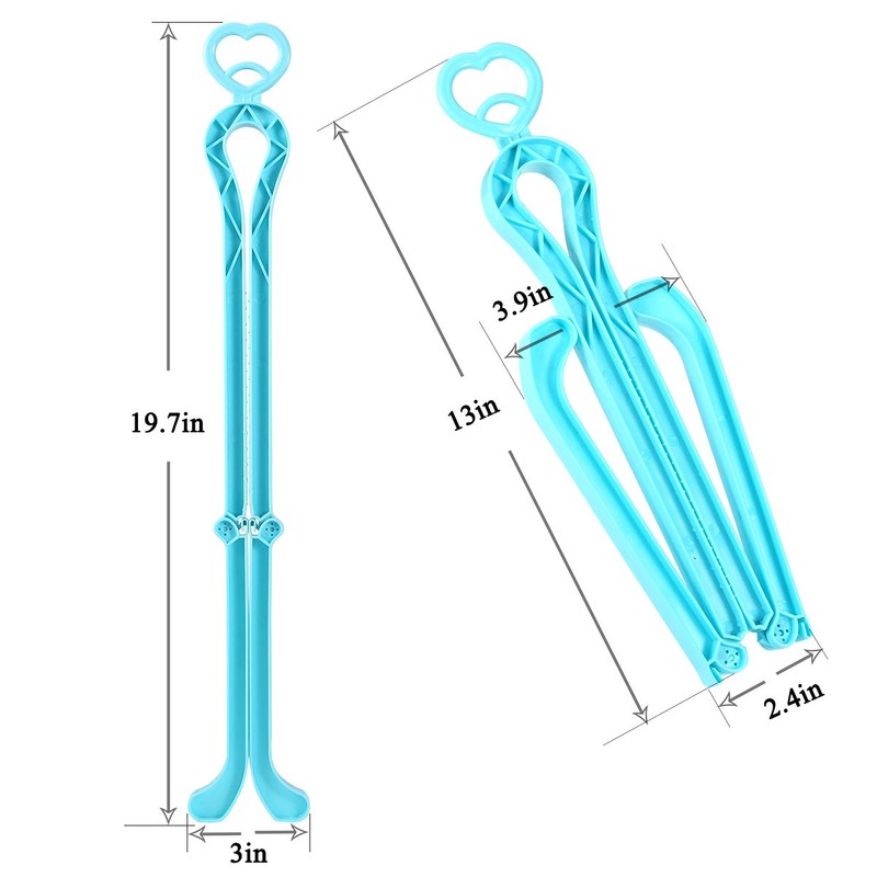 ONEDONE Folding Boot Shaper Boot Stands for Tall Boots Storage
