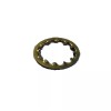 SATCO Lamp parts: Lot of 20 brass locktite washers TV-403